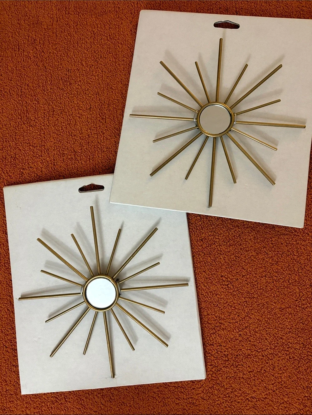 OPALHOUSE Wall Decor Sunburst Mirrors Set of 2